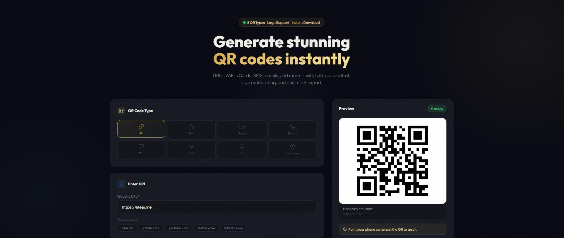 qr code generator screenshot 3