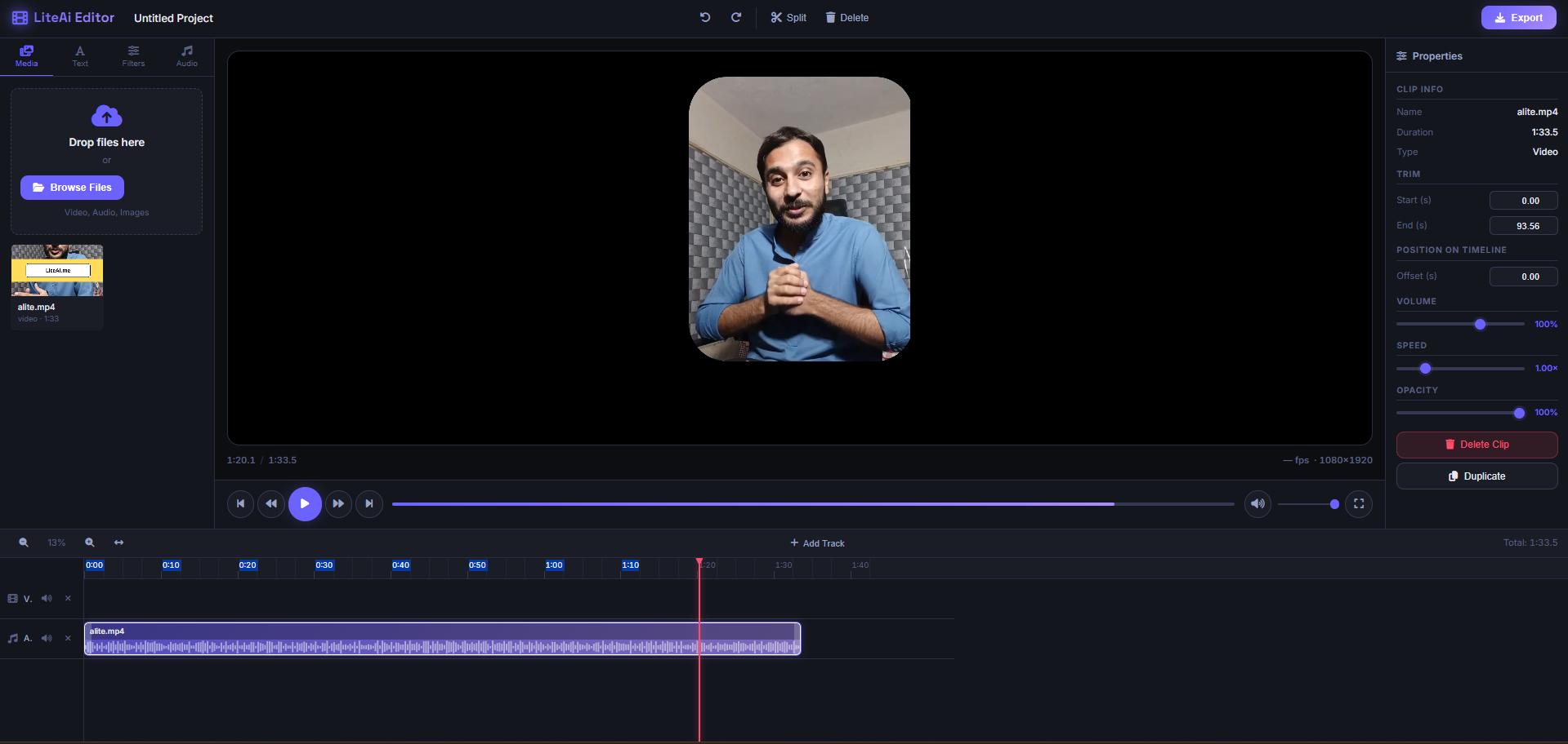 online video editor screenshot 4