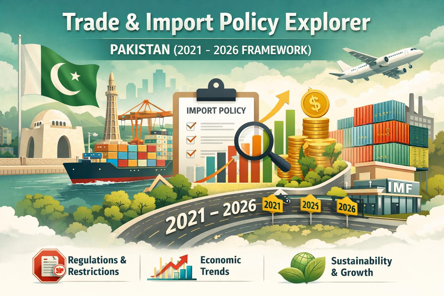 Trade & Import Policy Explorer Pakistan (2021 - 2026 Framework) screenshot 2